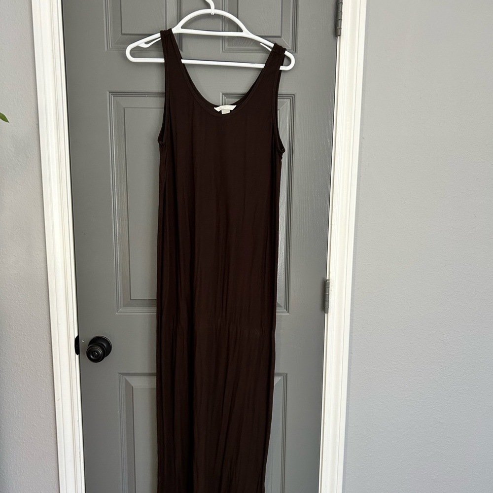 H&M Brown Ribbed Top